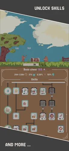 Idle Chest: unlock skills